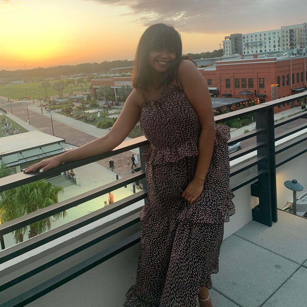 Who What Wear Maxi Dress Size Large